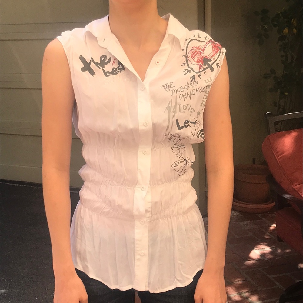 💫Desigual White Blouse